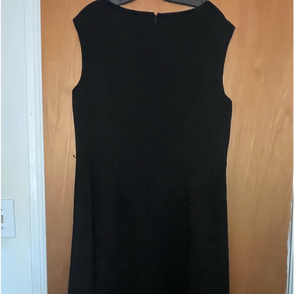 New Black sleeveless Talbots dress size 16